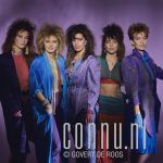 25-10-1985 Dolly Dots, Ria Brieffies, Angela Groothuizen, Angéla Kramers, Esther Oosterbeek and Patty Zomer at studio in Amsterdam, The Netherlands. Photo: Govert de Roos/Connu